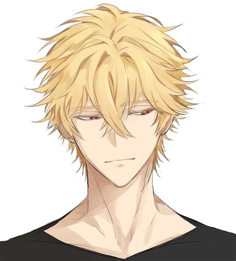 blonde anime male characters